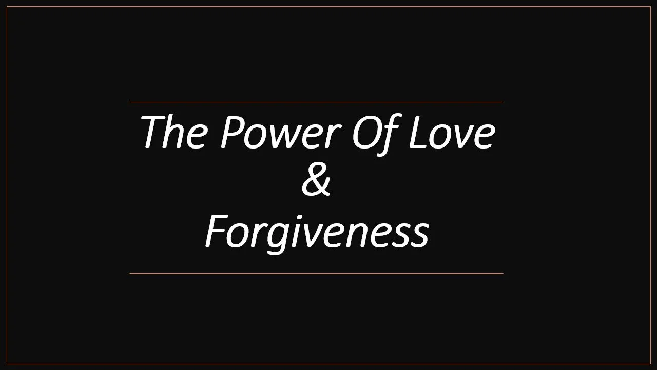 The Power of Love &amp; Forgiveness - Ps Judith Halim
