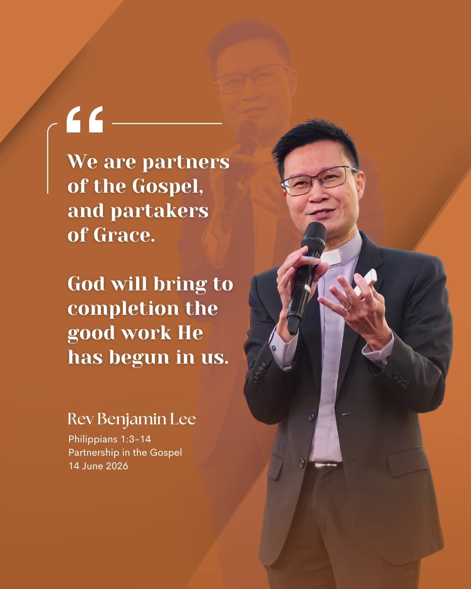 Partnership in the Gospel - Rev Benjamin Lee
