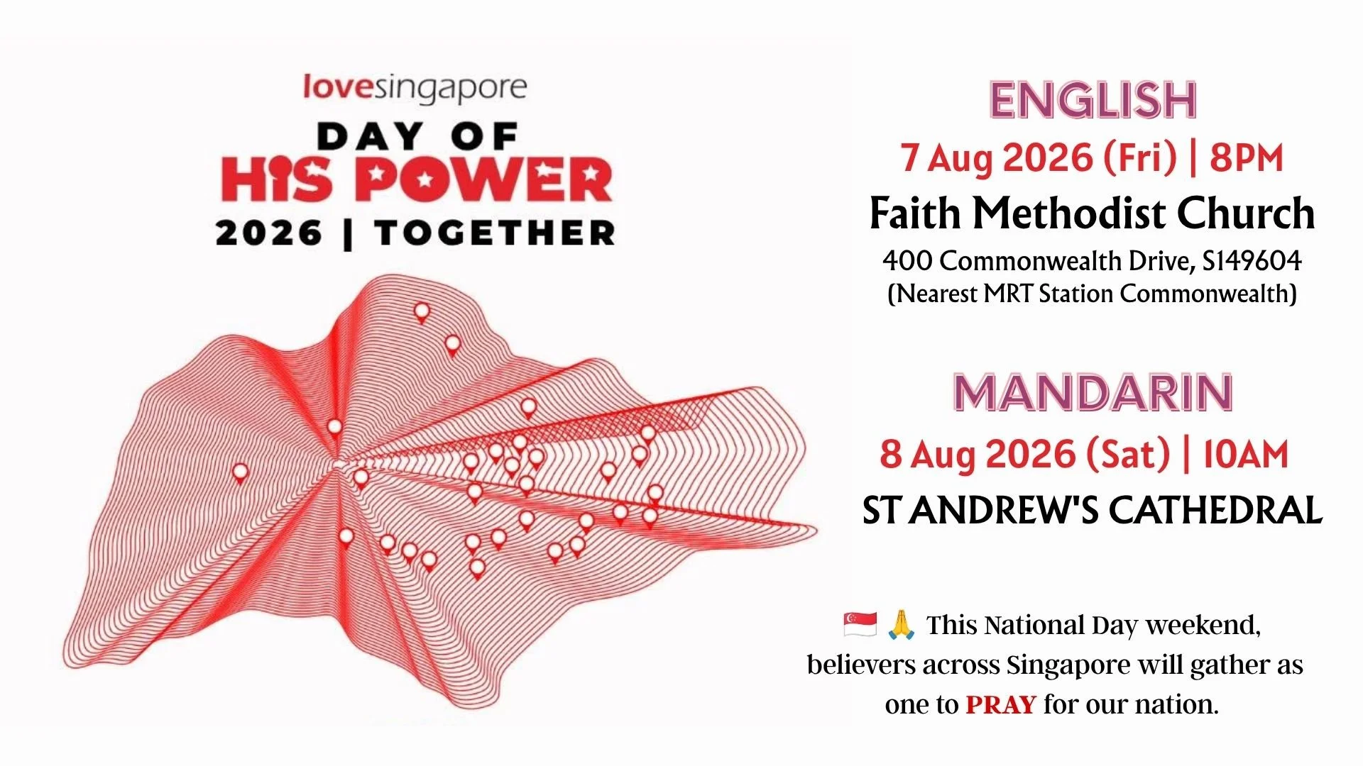 Day of His Power 2026: TOGETHER in prayer