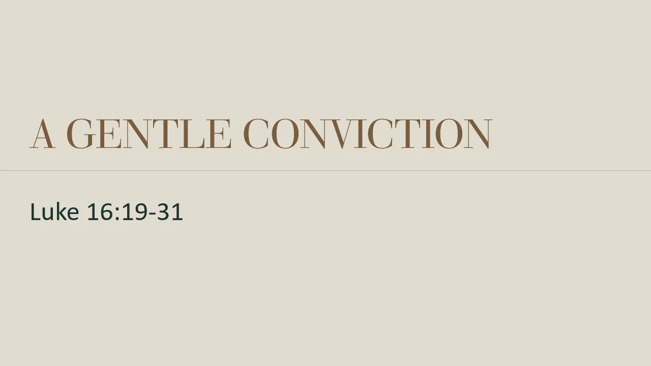 A Gentle Conviction - Rev Clarence Lee