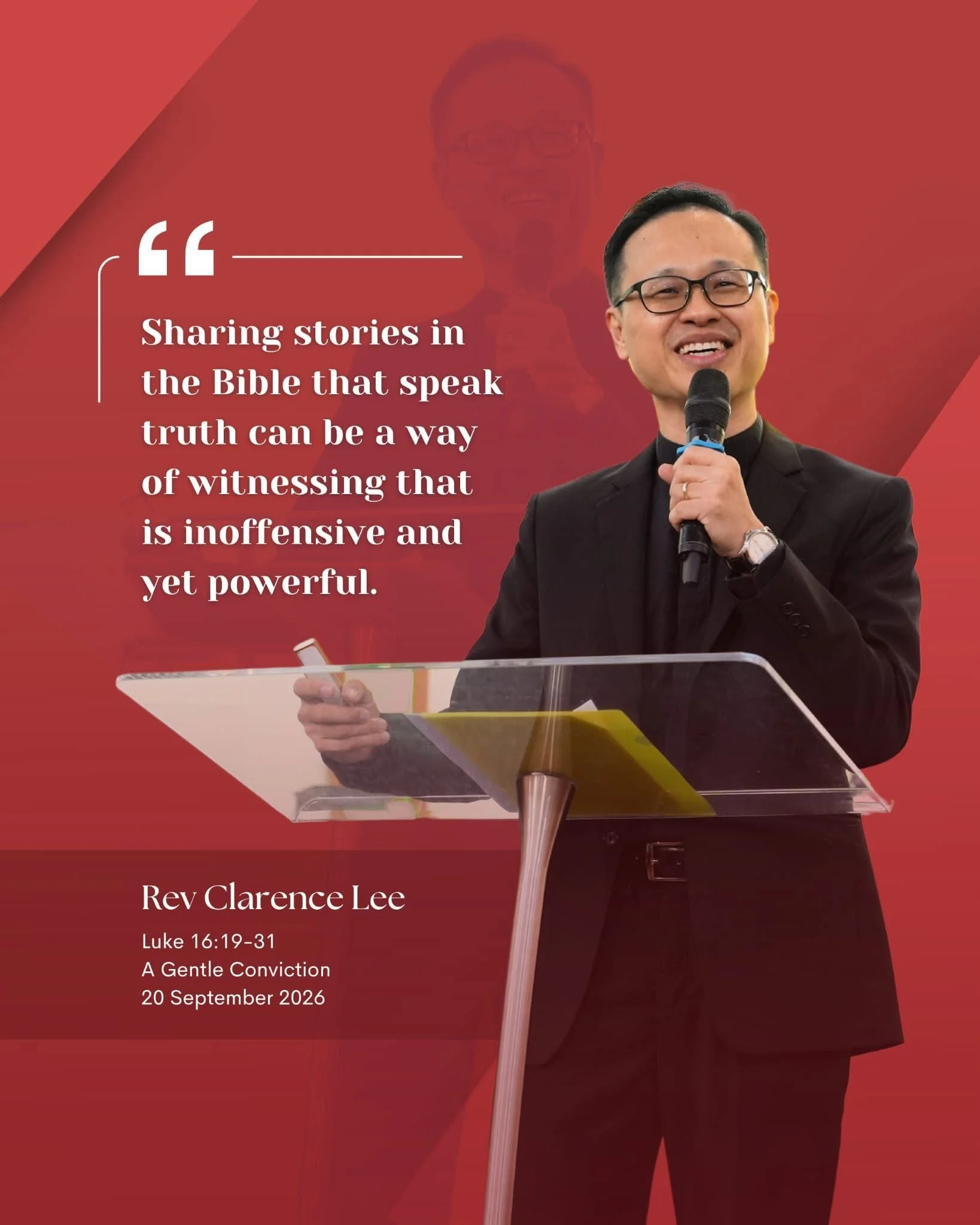 A Gentle Conviction - Rev Clarence Lee