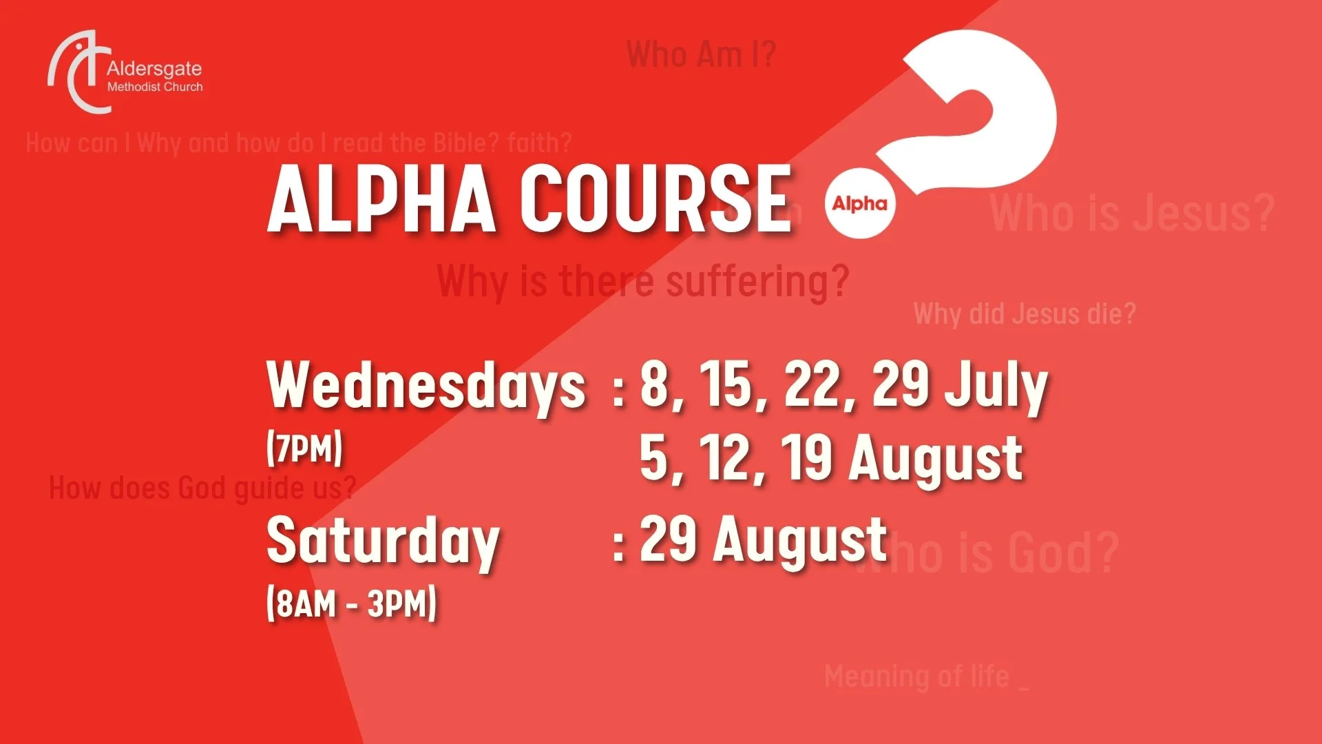 Alpha Course 启发课程