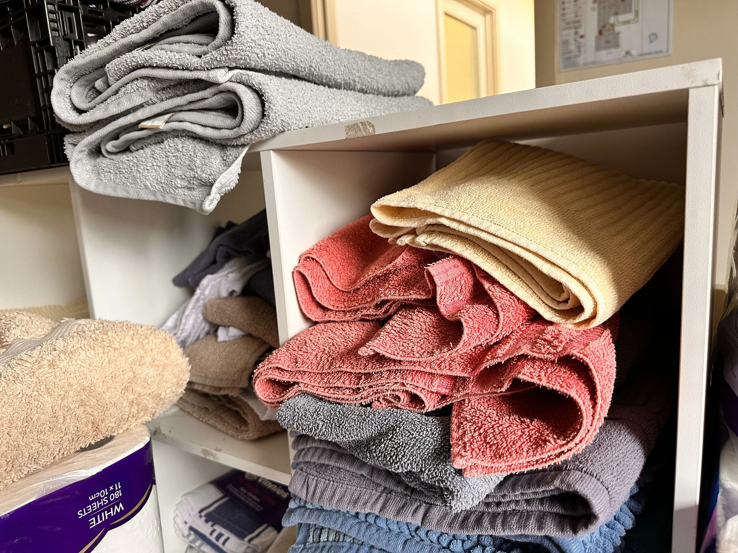 Donated towels for the Splash program.jpg