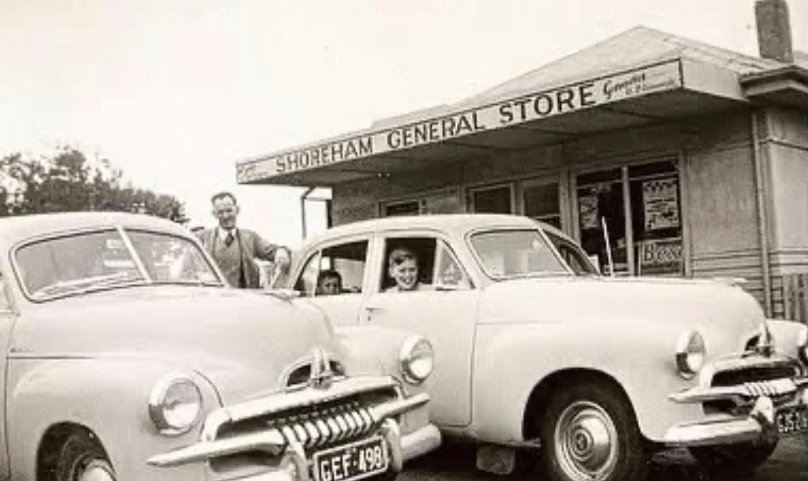 Through the door of the General Store