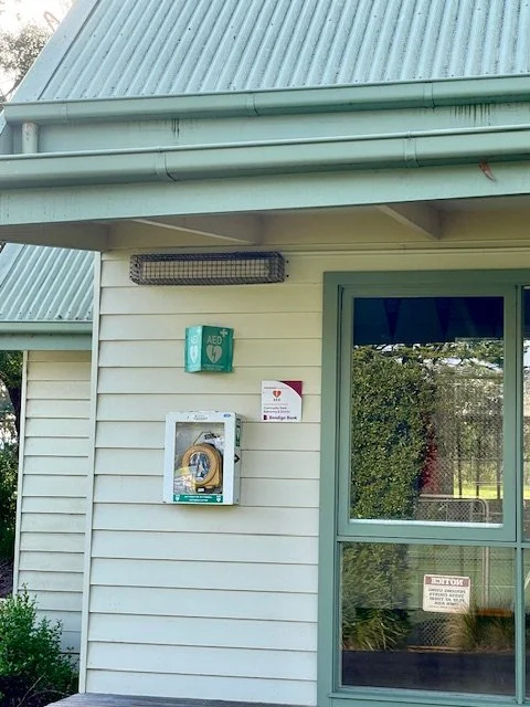 Tennis club AED