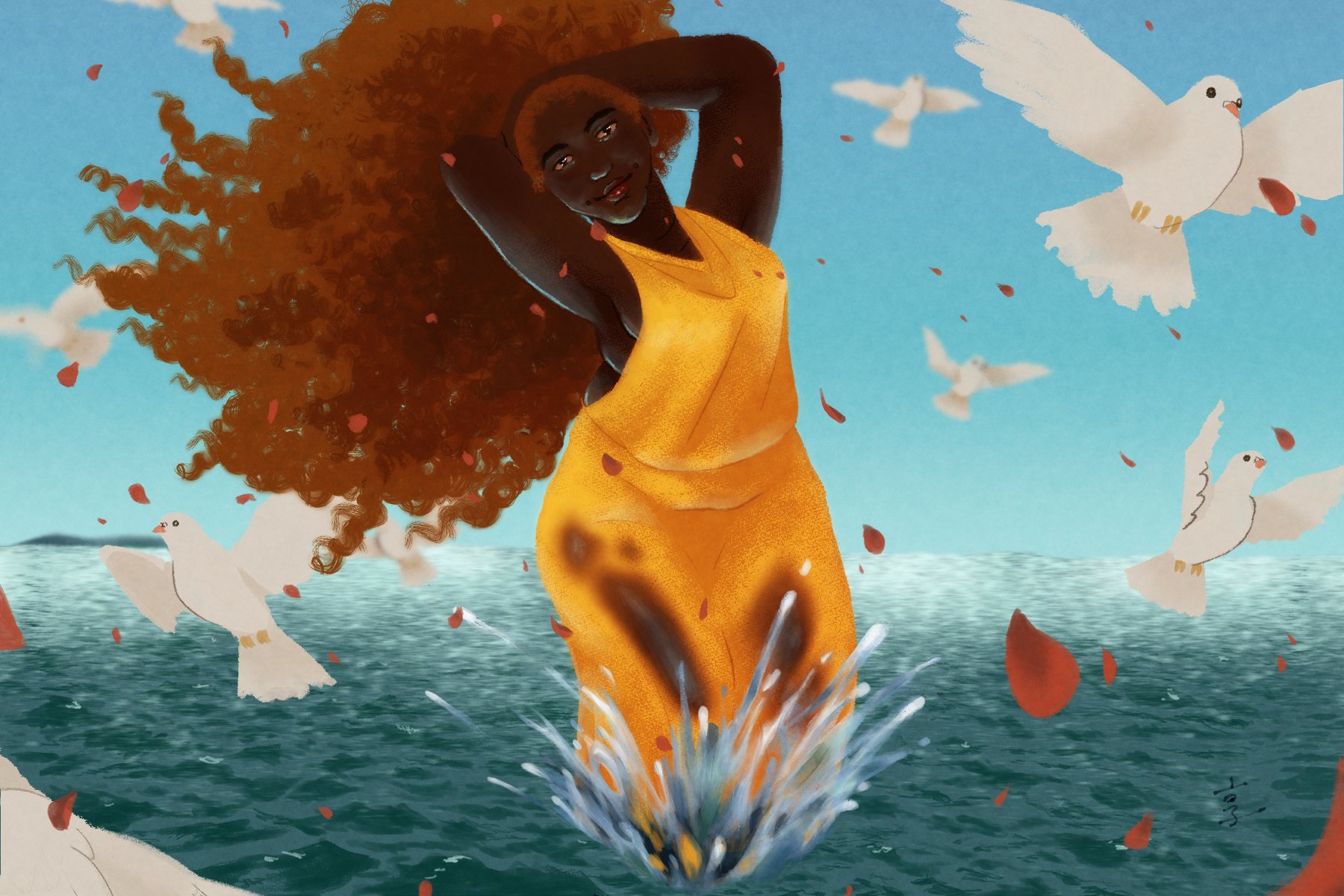 Aphrodite, digital media, 2021