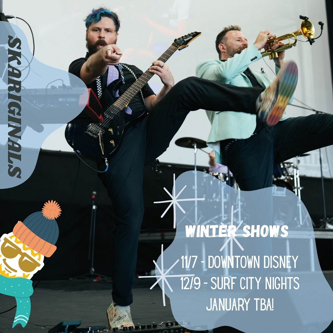 Keep warm dancing the night away under the winter sky! ❄️⛄️
Downtown Disney -11/7 @ 6:30PM
Surf City Nights -12/9 @ 5:30PM
