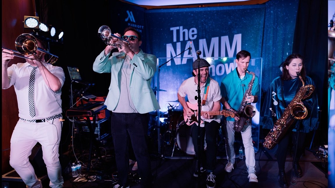 NAMM attendees! 
We&rsquo;re excited and honored to return on Saturday, January 24th. We&rsquo;ll be at Center Stage at 4PM, be sure to stop by 🕺💃
.
. 
@manni.cams 📸