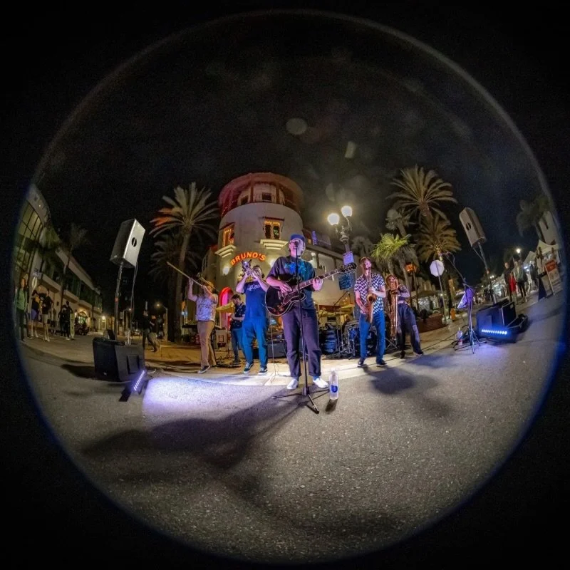 WOW! Huge shout out to @alxdmngz.photo for sticking through 3 hours of our music to take these great shots!  It was a blast seeing everyone at @surfcitynightshb - see you next time!