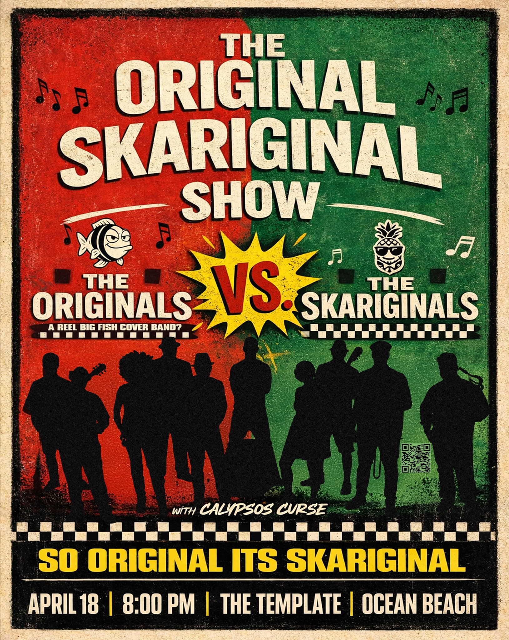 They said don&rsquo;t start a band, we did it anyway! They said it&rsquo;s too trendy, but we joined the club! They said everything sucks, but we won&rsquo;t stop skanking!

Turn the radio off and help us sell out the Template TOMORROW NIGHT! We&rsqu