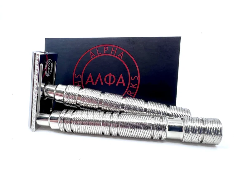 Outlaw Evolution Ti - a new razor by Alpha Shaving Works — Alpha