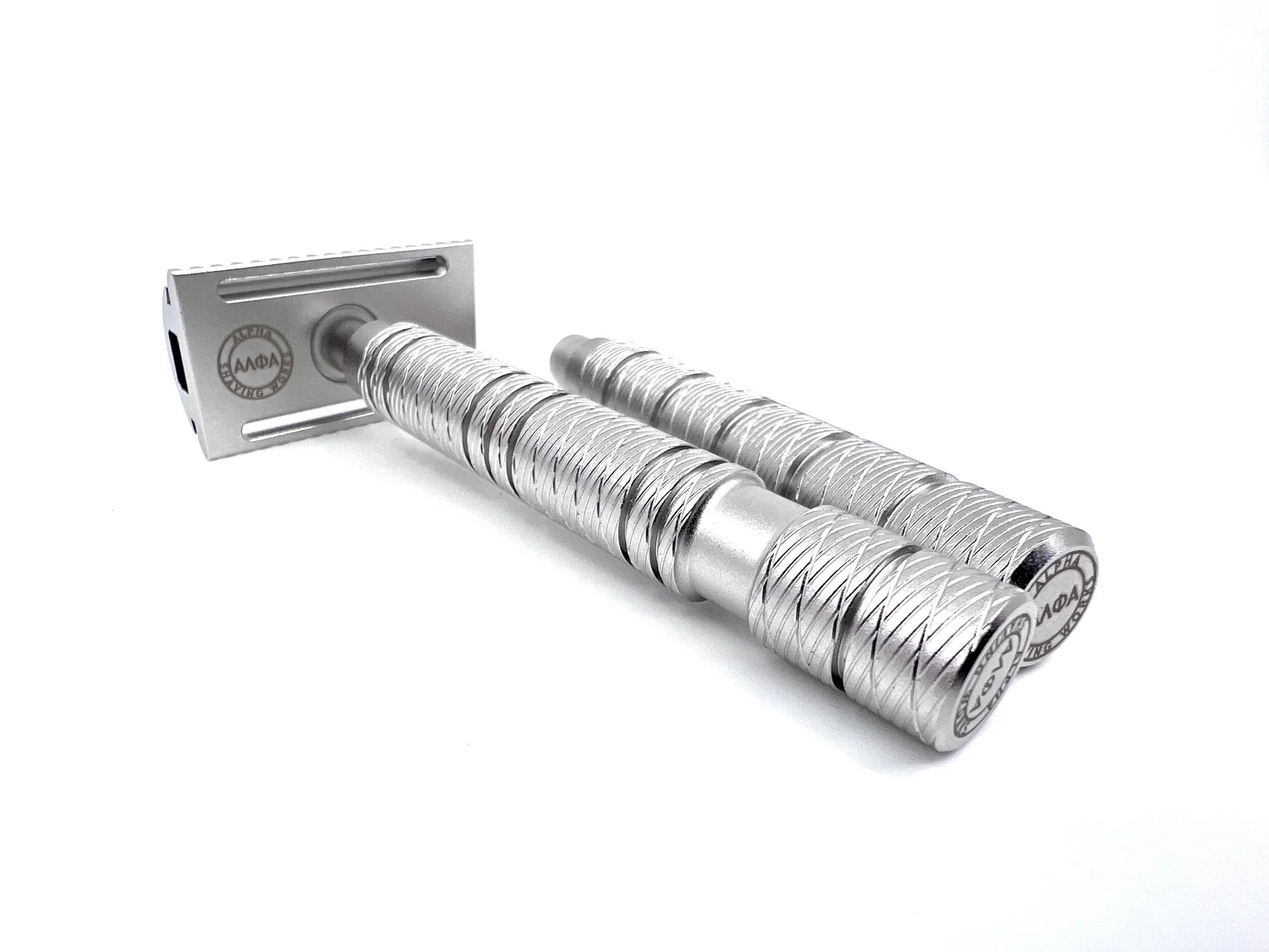 outlow☆ Outlaw Evolution 316L Matte — Alpha Shaving Works — DE & SE Razors