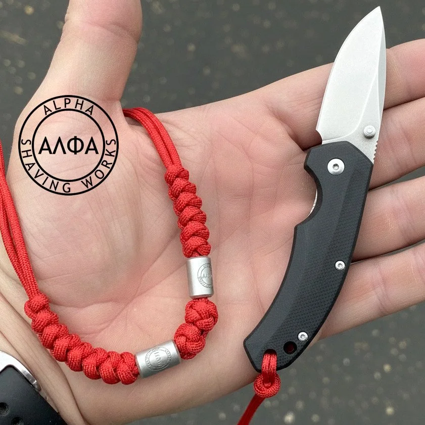 AlphaBead 904L EDC Lanyard
