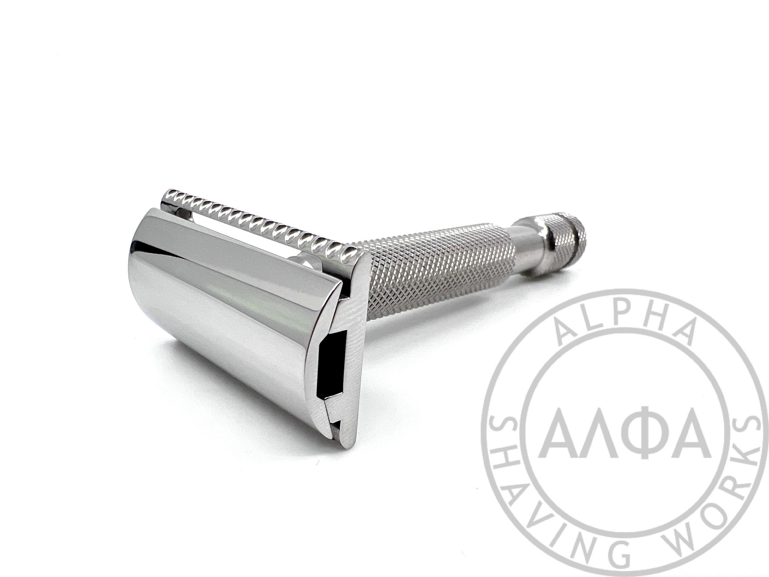 Outlaw Evolution Titanium DE — Alpha Shaving Works — Alpha Shaving ...