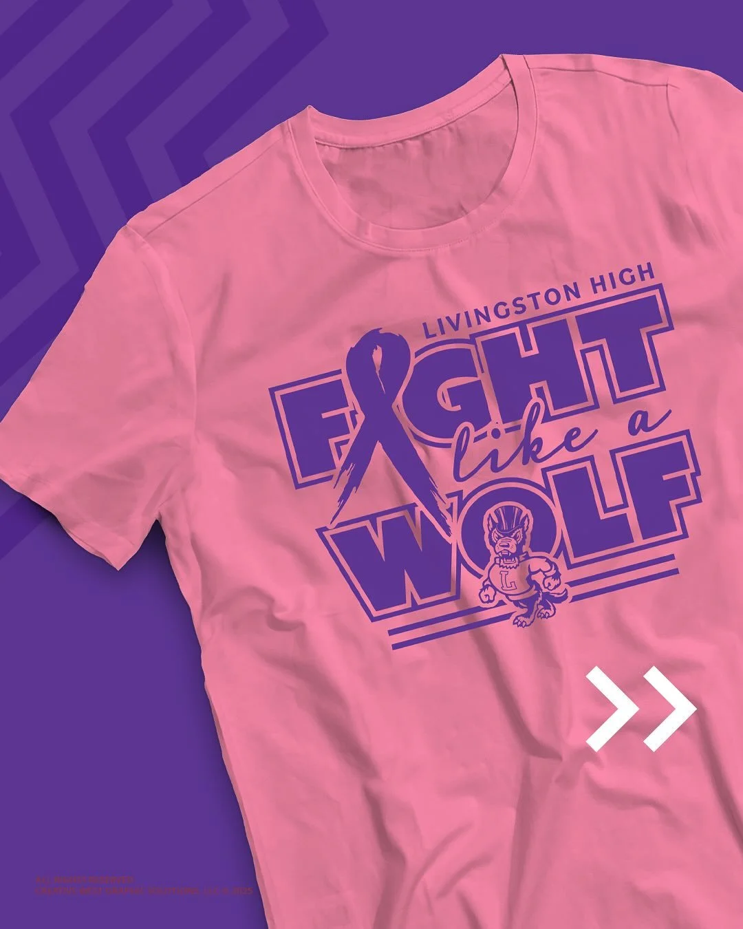 For October, we helped Livingston High with their &ldquo;Fight Like a Wolf&rdquo; shirts 🐺💗 

Awesome to see staff and students wearing them together in support of Breast Cancer Awareness Month. #FightLikeAWolf #BreastCancerAwareness