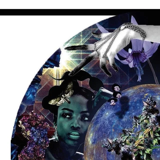 mattidwan digital collage – Mercury in Pisces, Second House