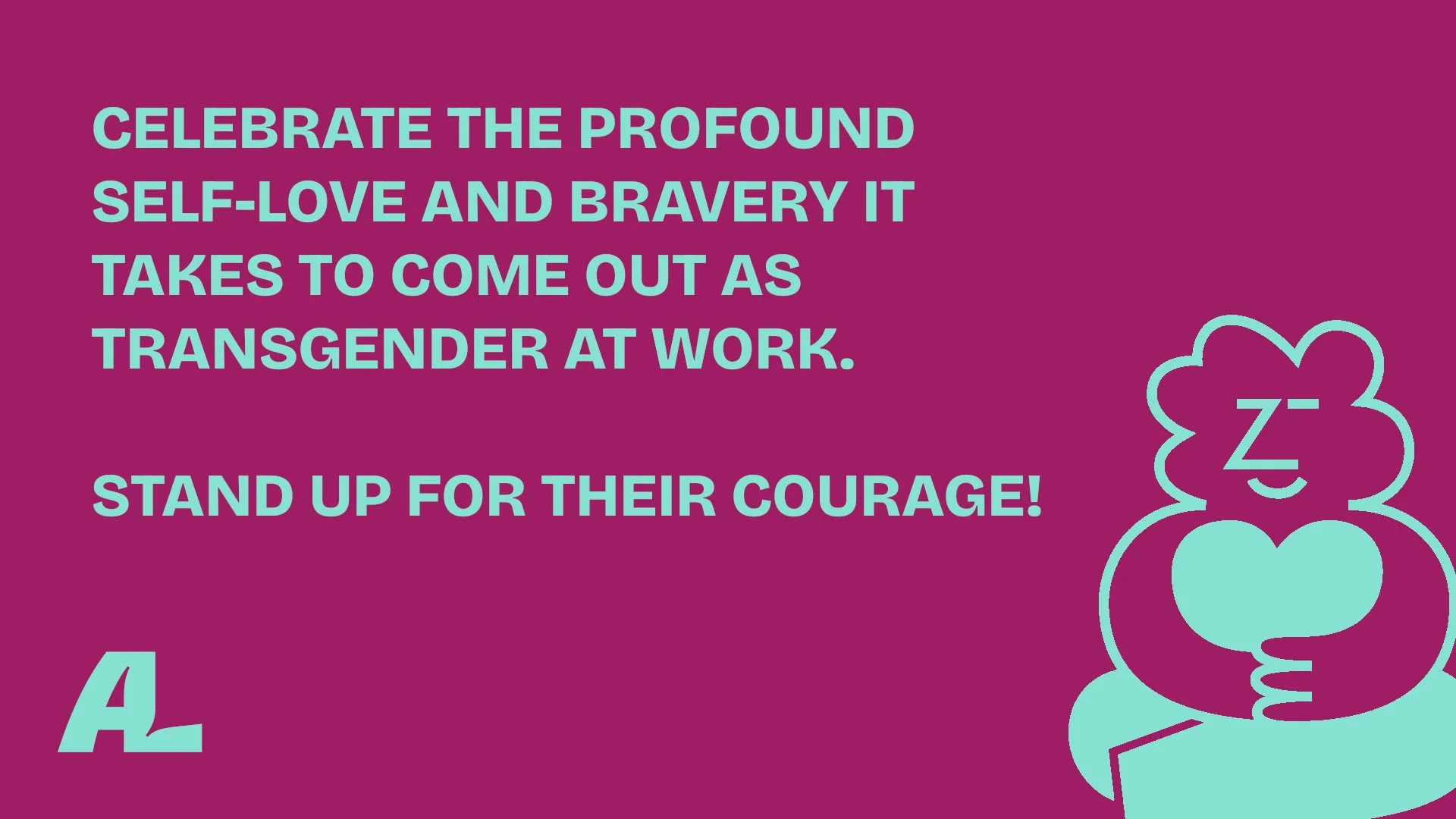 celebratino of courage and self-love as transgender employee openly comes out at work