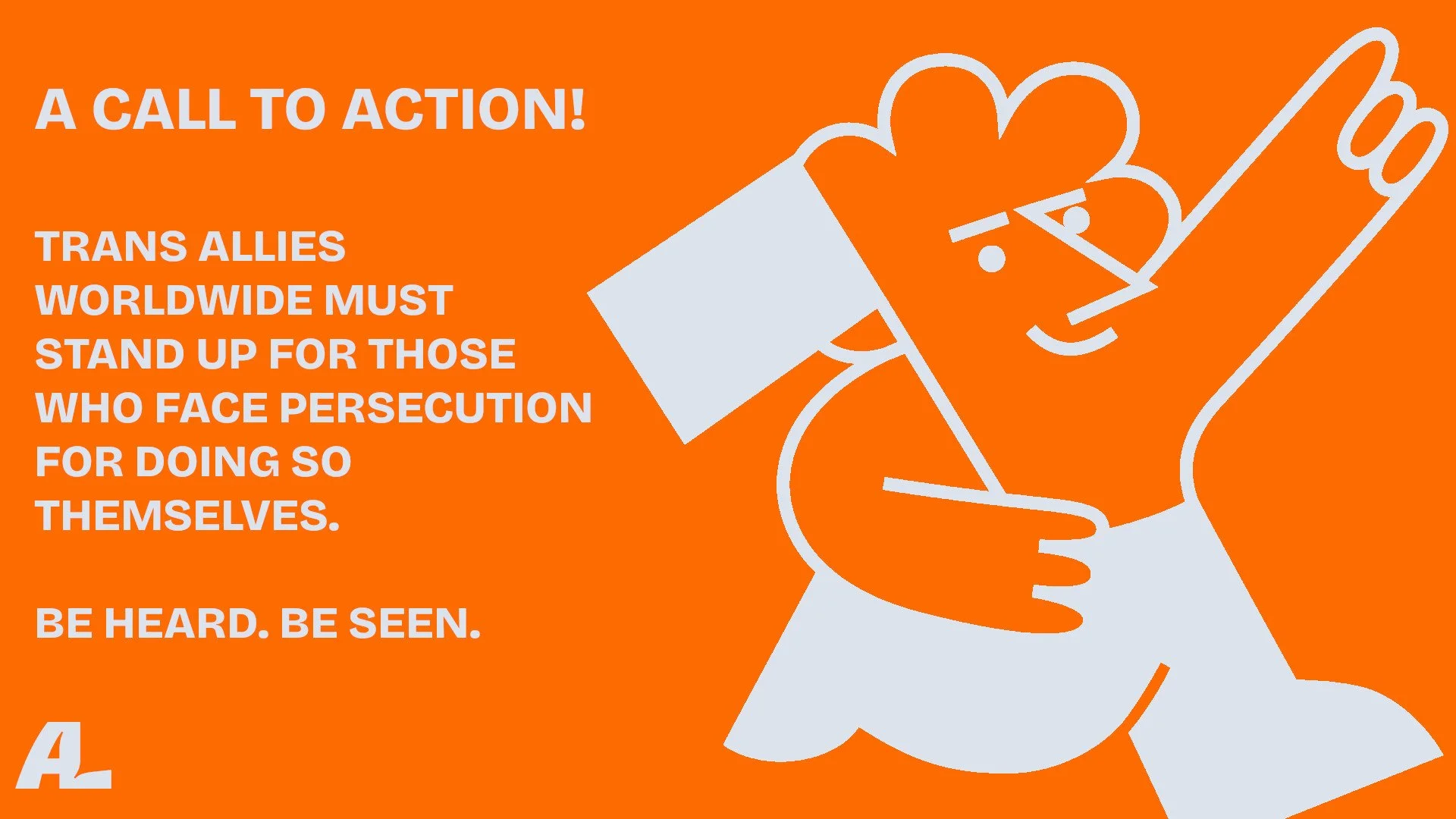 ally of transgender community stands up and takes action for the workplace rights of trans people in asia