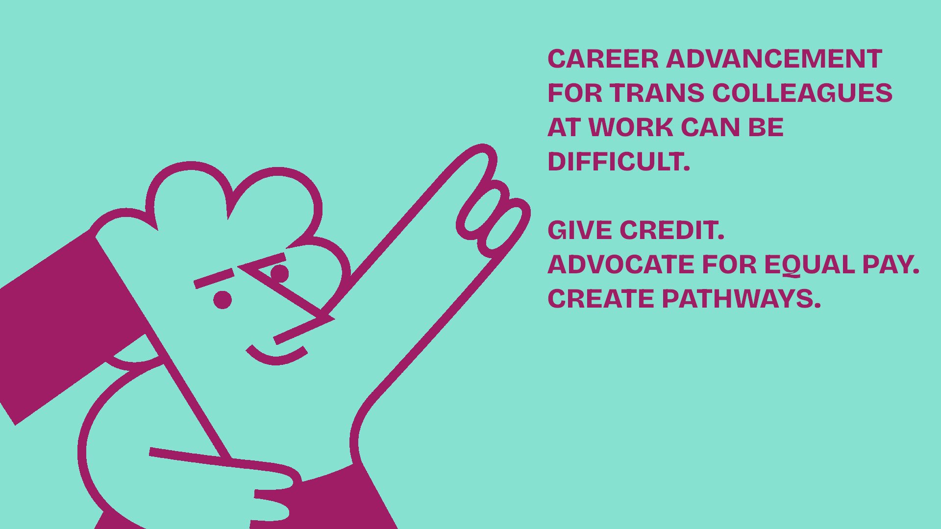 how to advocate for transgender coworkers and advance their careers