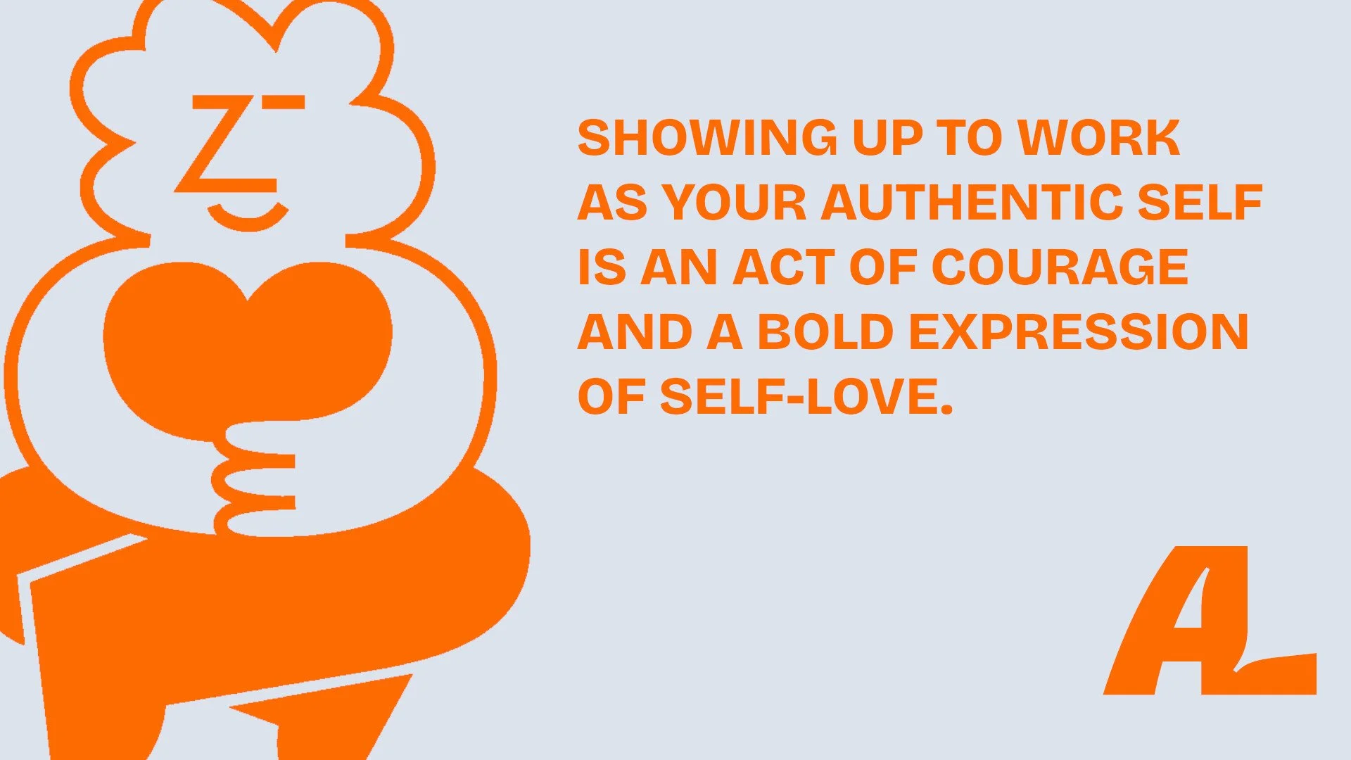 transgender professional practicing self-love and courage by being authentic at work