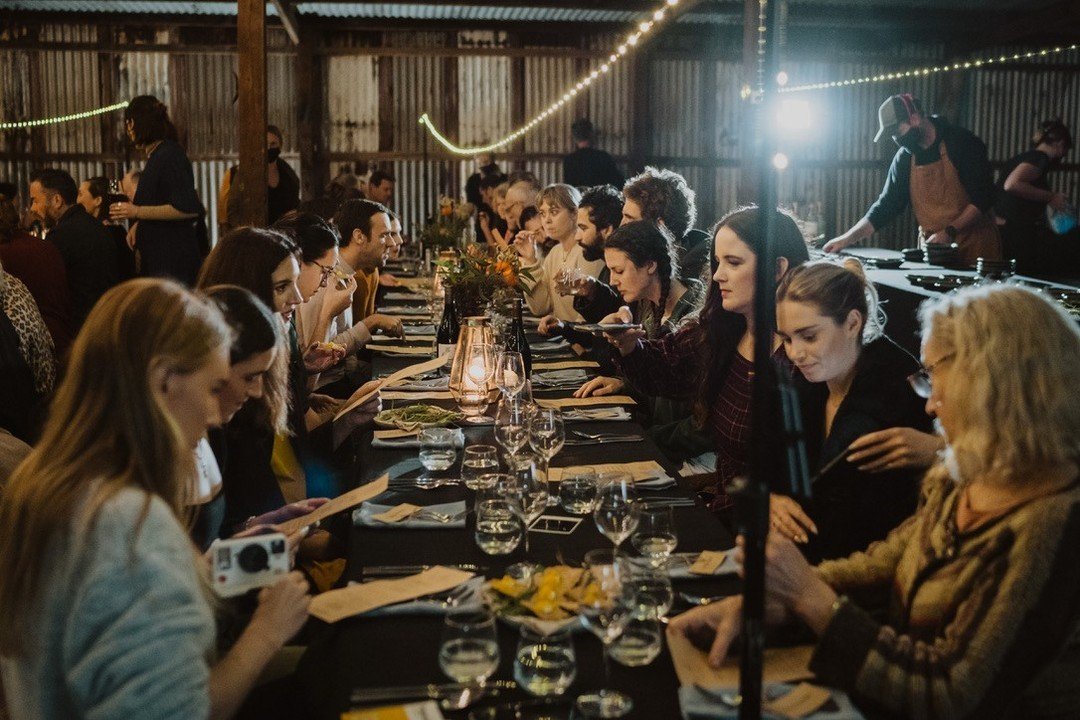 Are you coming down for the return of Fervor's roaming restaurant at Newfarm next month?⁠
⁠
Give yourself permission to *really* enjoy the wine pairings from La Violetta Wines, with accommodation on site!⁠
⁠
The house, 1 cabin and 3 bell tents are av
