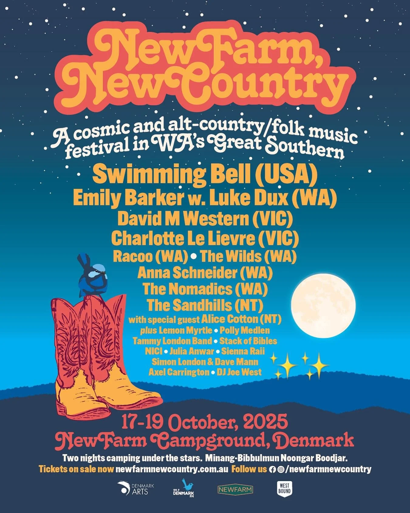 Latest line up includes DJ Joe West✨✨ Get your tickets!!