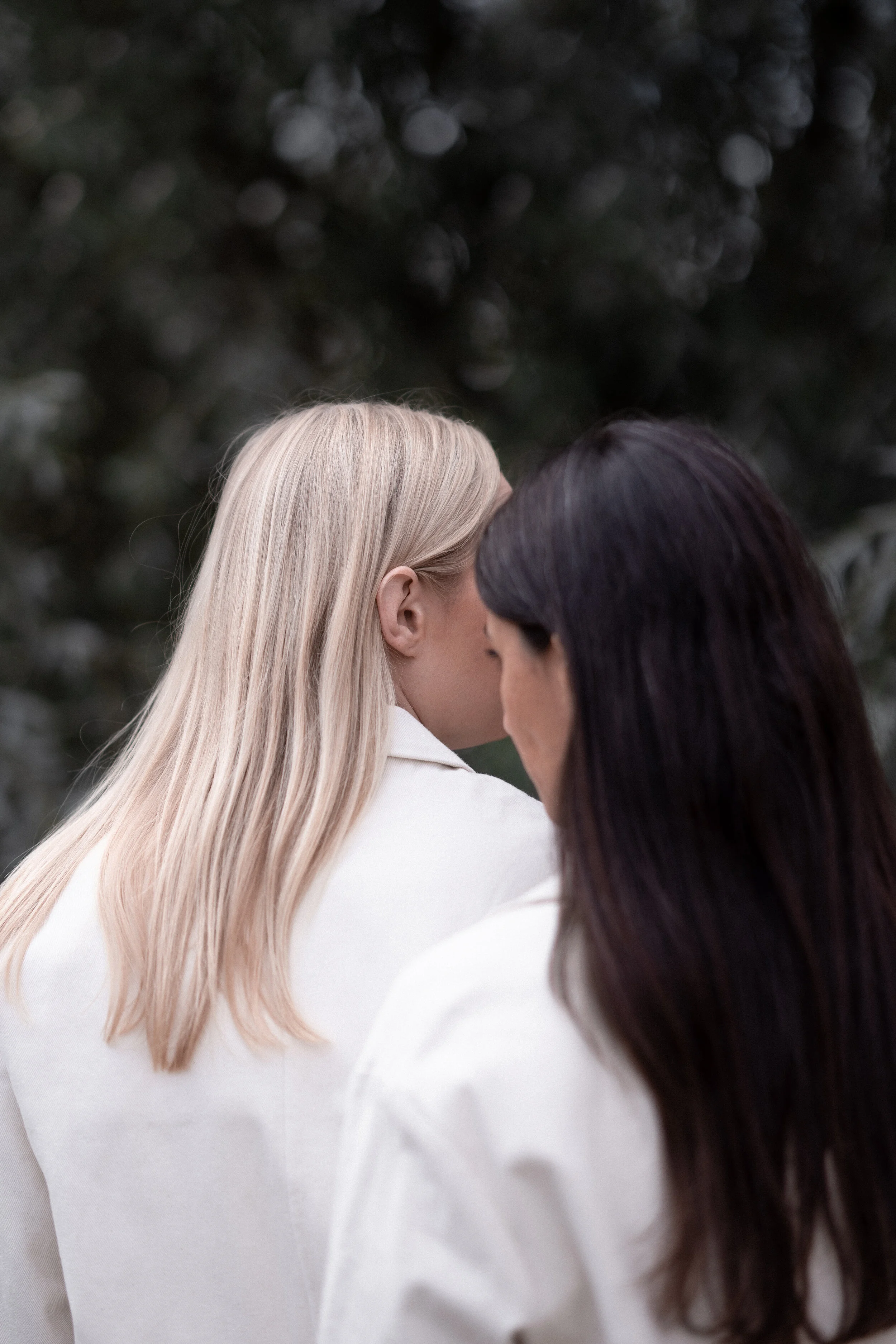 Generously soft and gentle hand and nail brushes made with ebony horse hair.