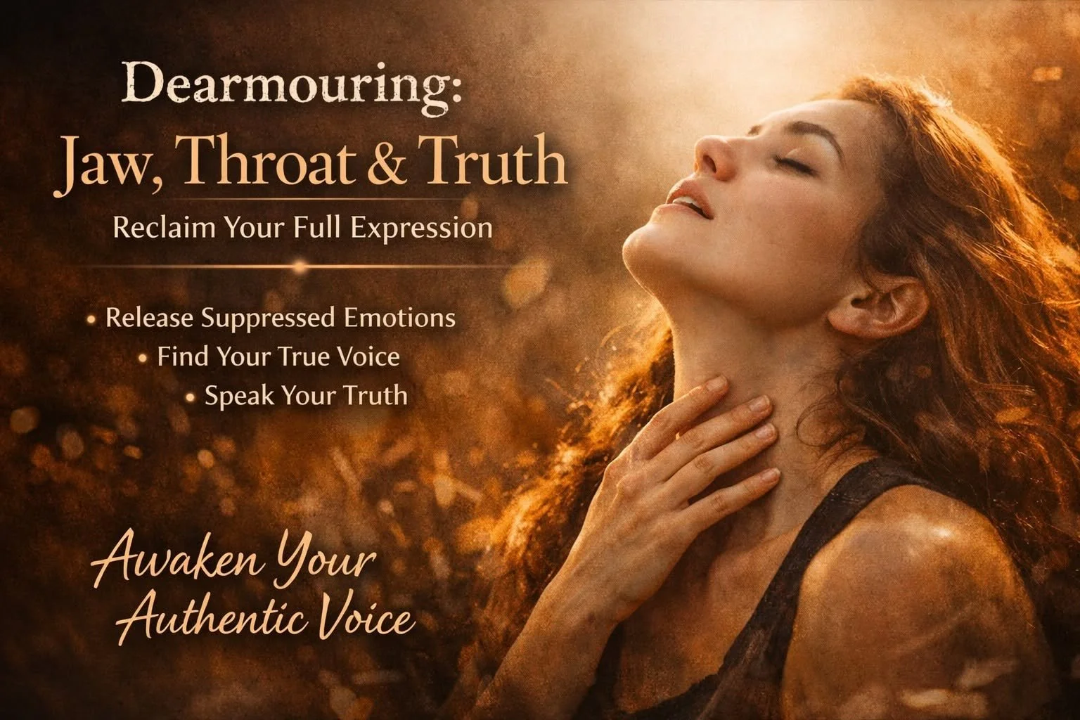 Dearmouring: Jaw, throat & truth - Reclaim your full expression