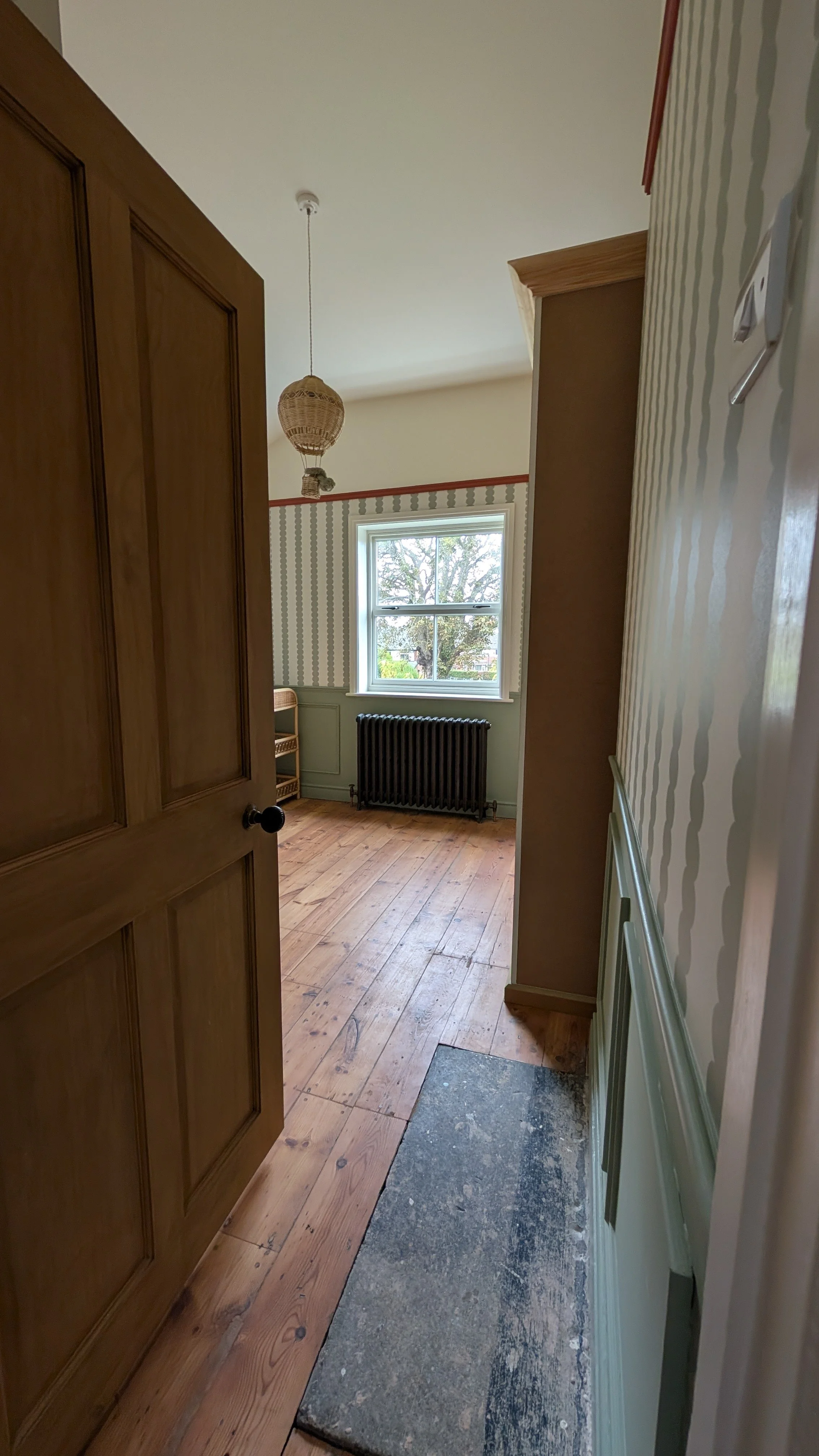 victorian pine floorboards refinished