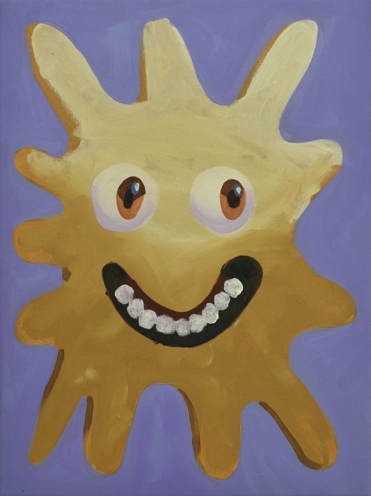 «AUS DER REGION» Acrylic on canvas / 40 x 30 cm / 2025