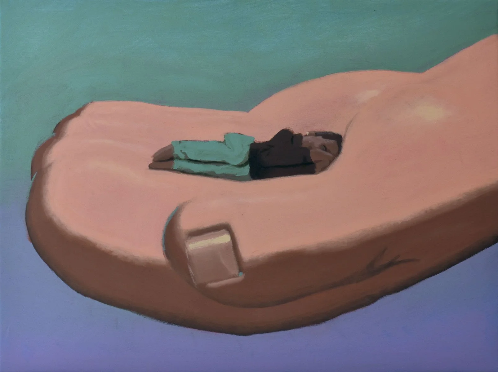 «HAND» Acrylic on canvas / 60 x 80 cm / 2025