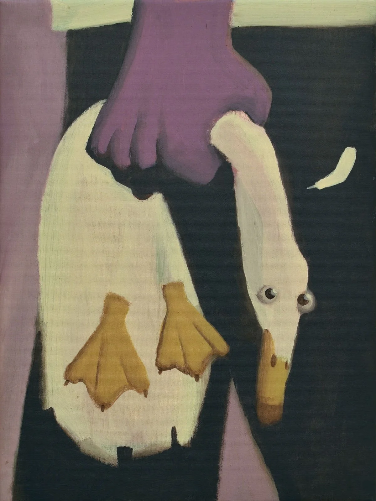 «ENTE» Acrylic on canvas / 40 x 30 cm / 2025