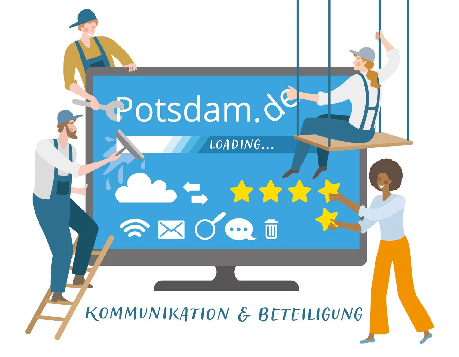 Potsdam ebnet bürokratische Strukturen
