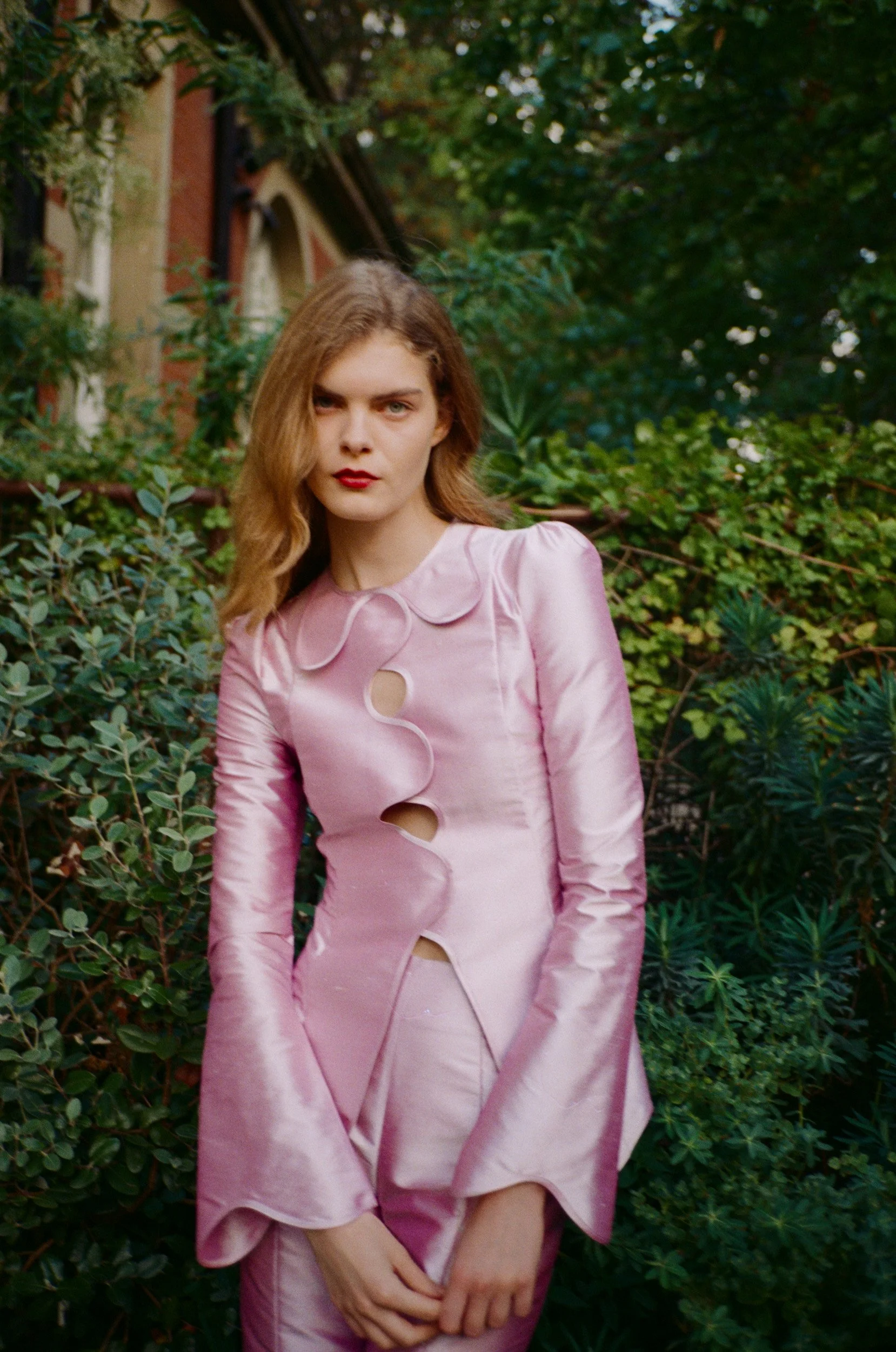 SPIRIT SUIT JACKET – ORCHID PINK SILK