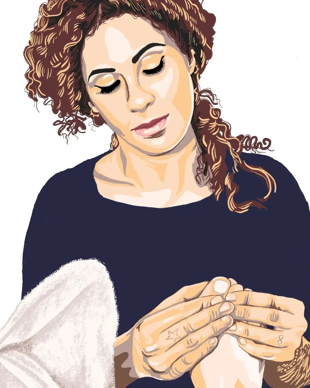 T H E  A R T  O F  R E F L E X O L O G Y 

One of my intentions for this year is to practice more Art!

So then it got me thinking... why not combine my two loves - Art and Reflexology! 

I had way too much fun creating this piece on #penup on the #s