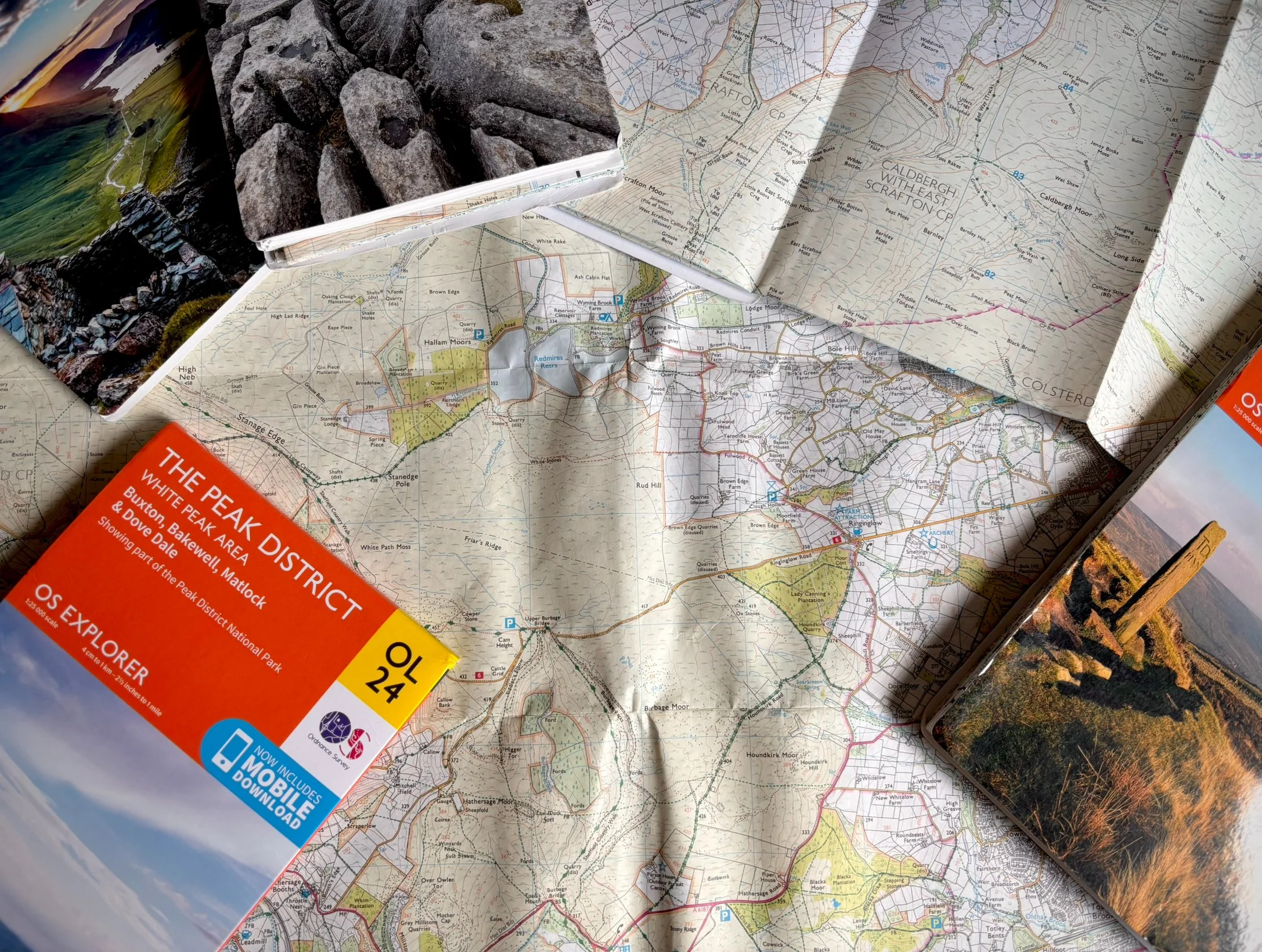 Map reading in a pub!