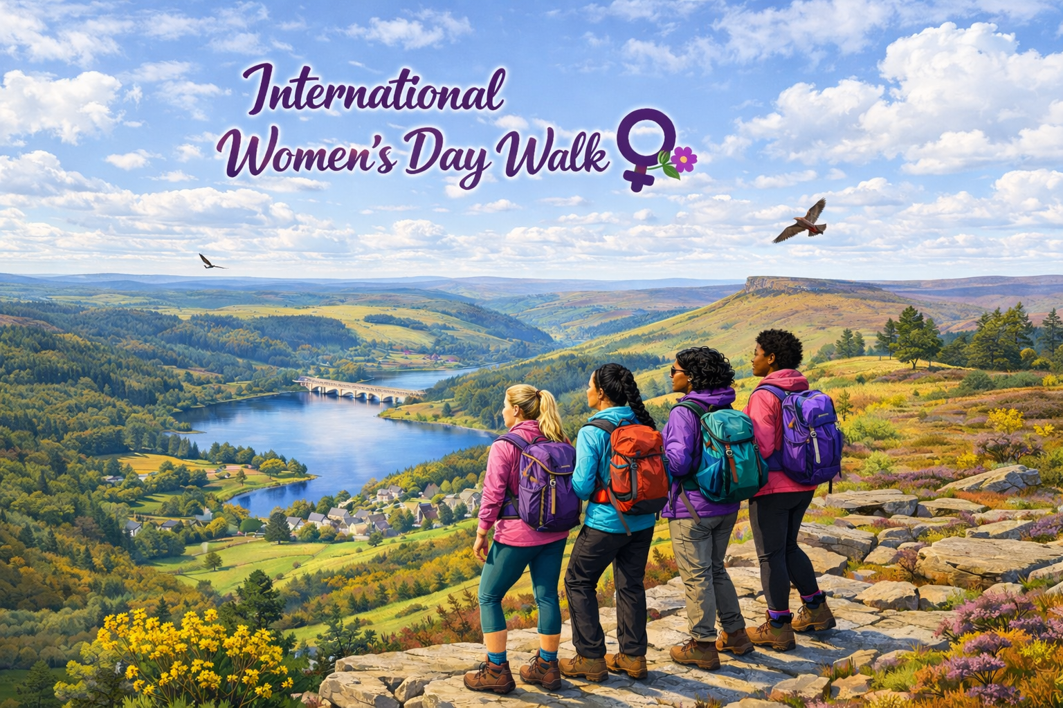 International Women's Day Walk - Bamford to Hathersage