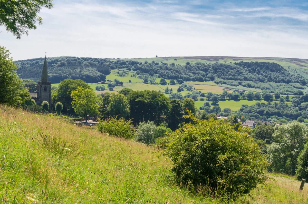 Hathersage to Eyam Moor Evening Walk