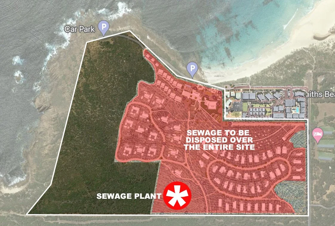 Treating sewage onsite at Smiths Beach is an execrable idea