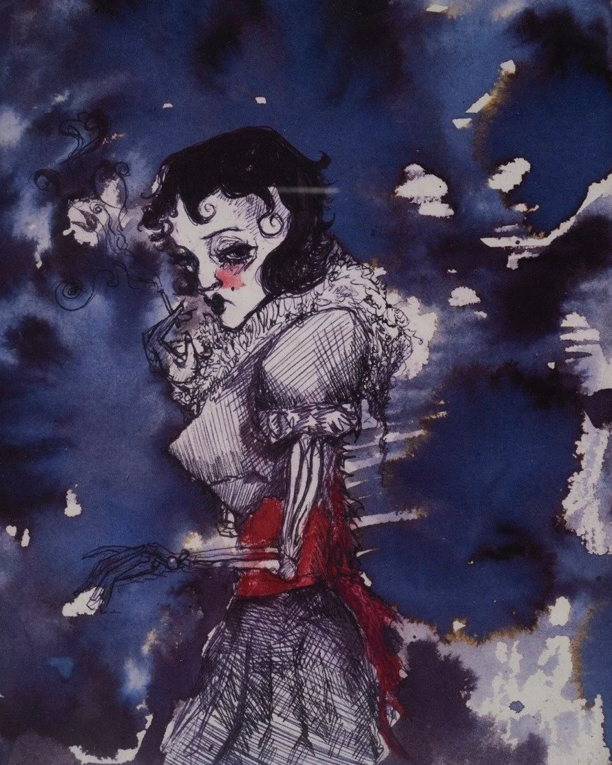 𝕄𝕚𝕔𝕙𝕚𝕜𝕠 𝕄𝕖𝕣𝕔𝕜𝕩 - Kunstenaar 'Ik ben er!?'

'Ik heb deze werken gemaakt vorig schooljaar/ mijn laatste jaar op de kunstschool na ik jaren amper naar school ging en mijn leven nog een grote chaos was. Tijdens dit jaar ben ik gestart met mi