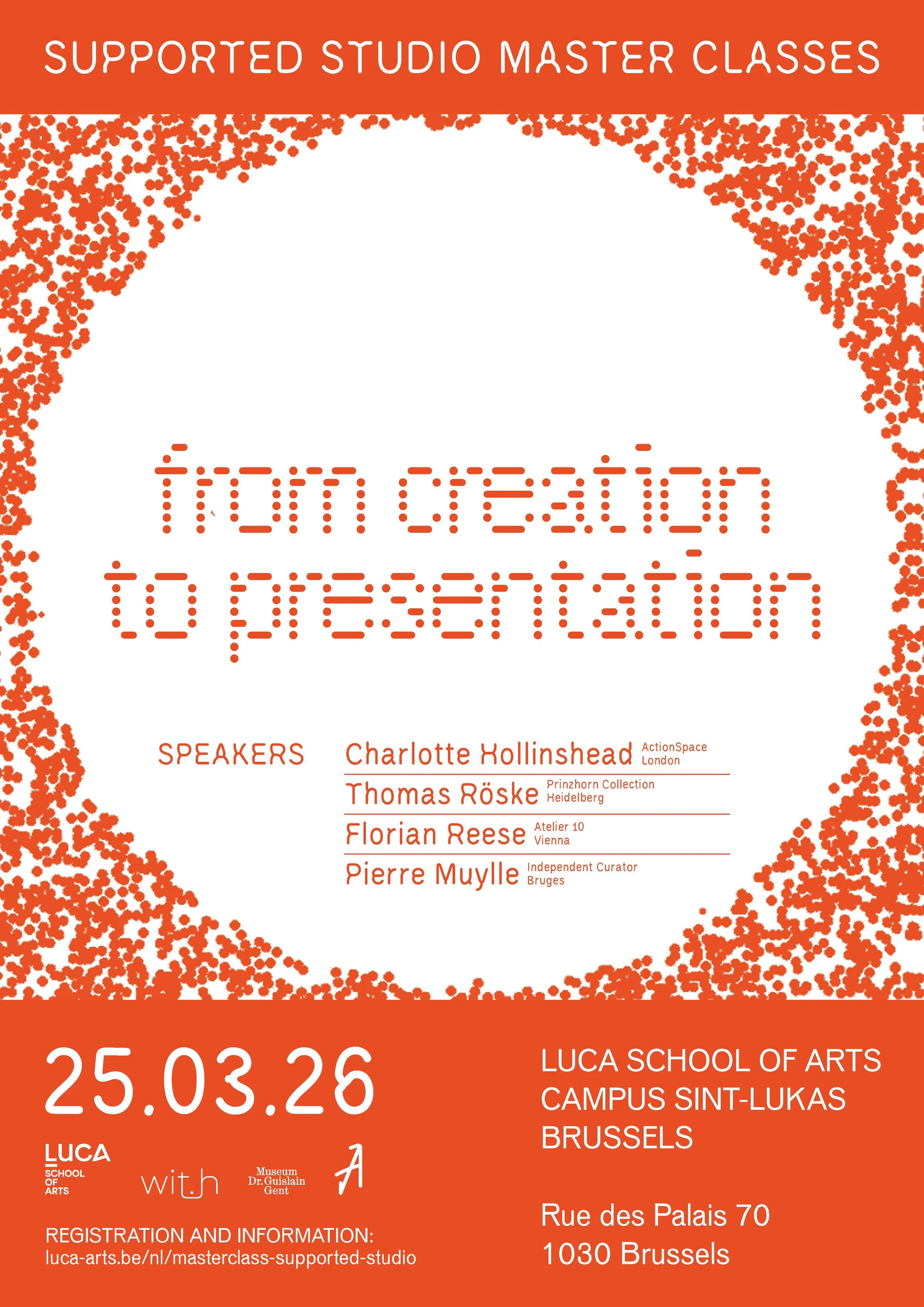 Supported Studio Master Classes – from Creation to Presentation