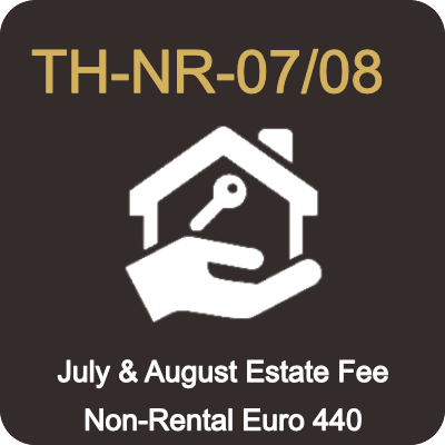 August & July Estate Fee - Non Rental