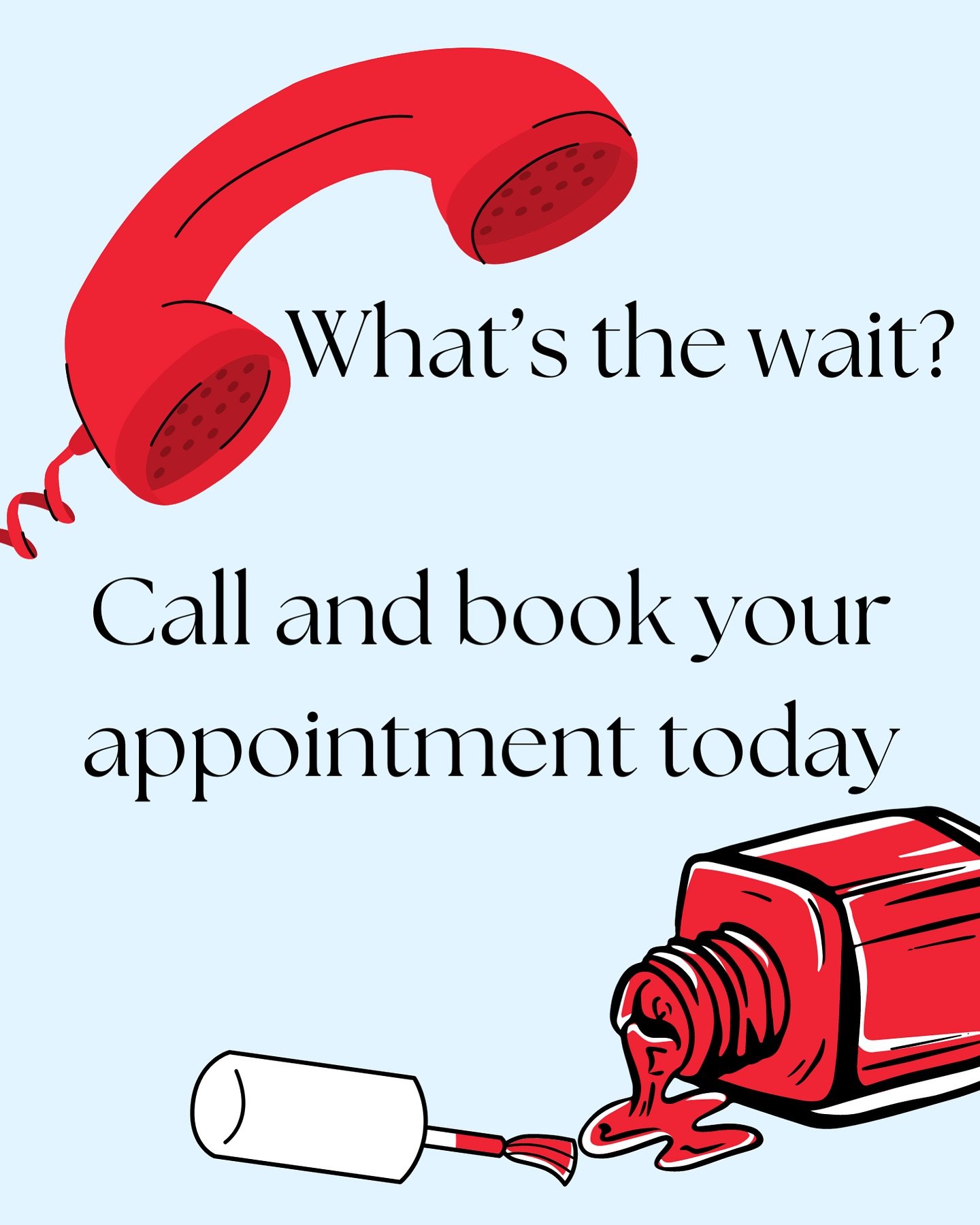 We have so many new faces so we want to remind everyone about the importance of booking an appointment!!

You can call our front desk at (662)638-0770. They will work their hardest to find a spot for you, but we do advise to book in advance as the sp