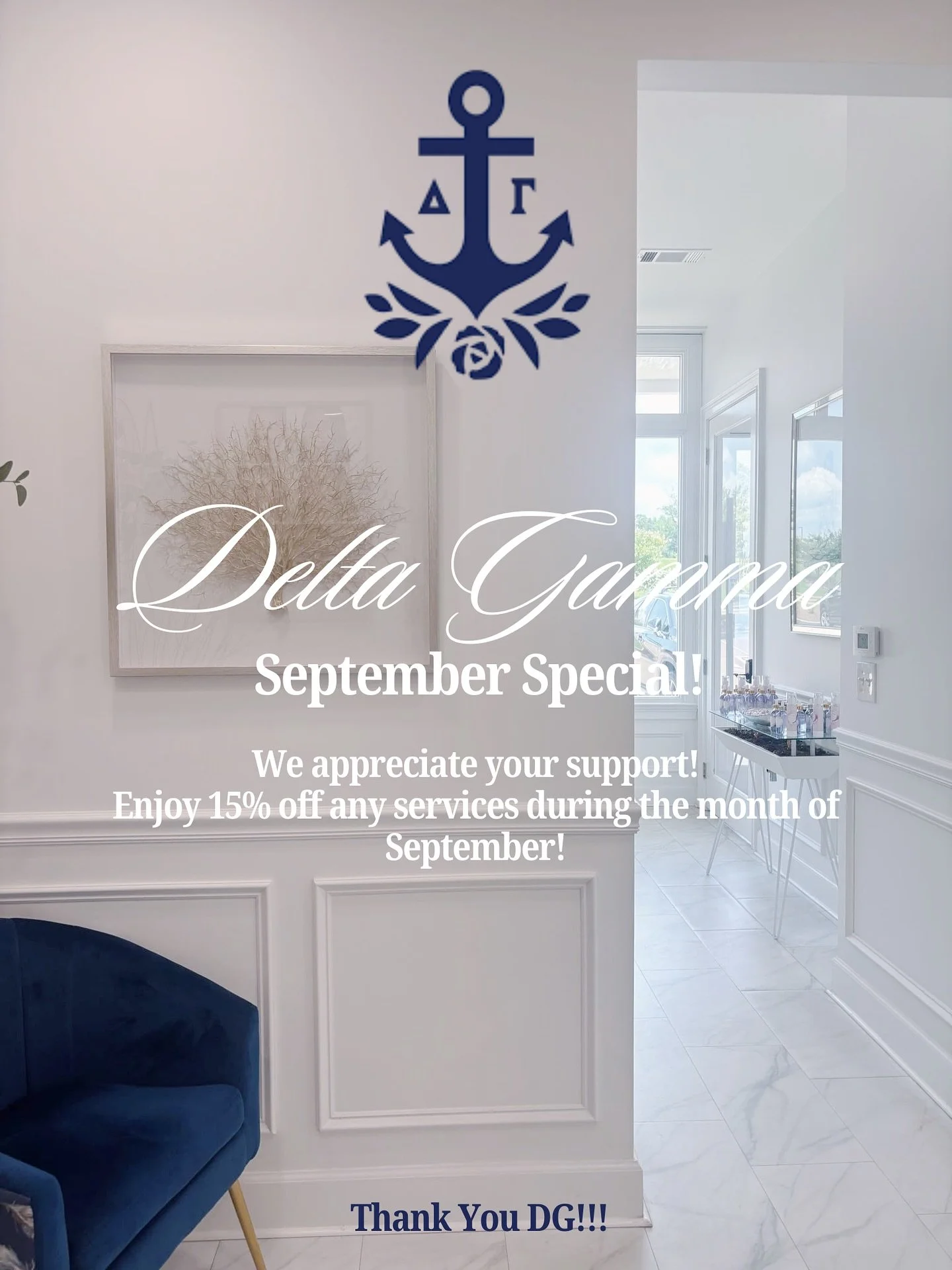 Thank you for the support @olemissdg 🤍 we are looking forward to offering future sorority discounts as a thank you!