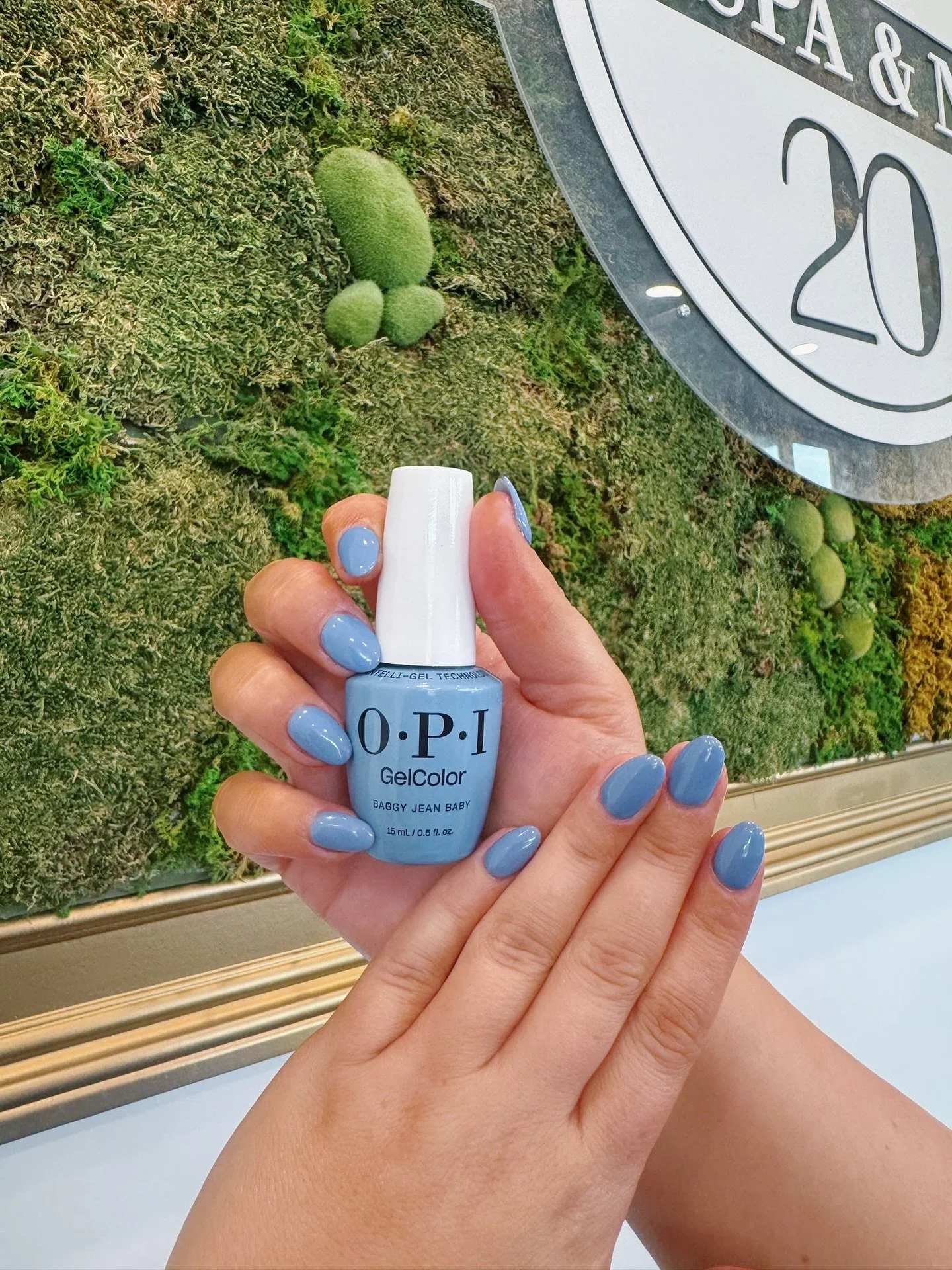 OPI Blue Jean Baby = perfect powder blue 😍