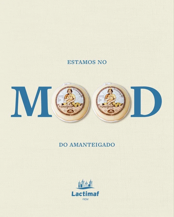 H&aacute; dias para tudo 😋
Hoje &eacute; dia de estar no mood do amanteigado!  Cremoso, irresist&iacute;vel e imposs&iacute;vel de ignorar 💙
