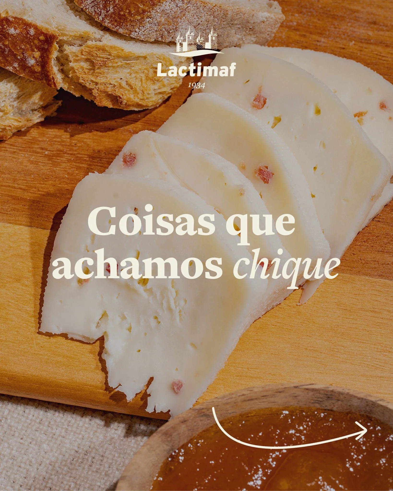 Achamos chique a Lactimaf ser a sua marca de queijos favorita! 🧀✨