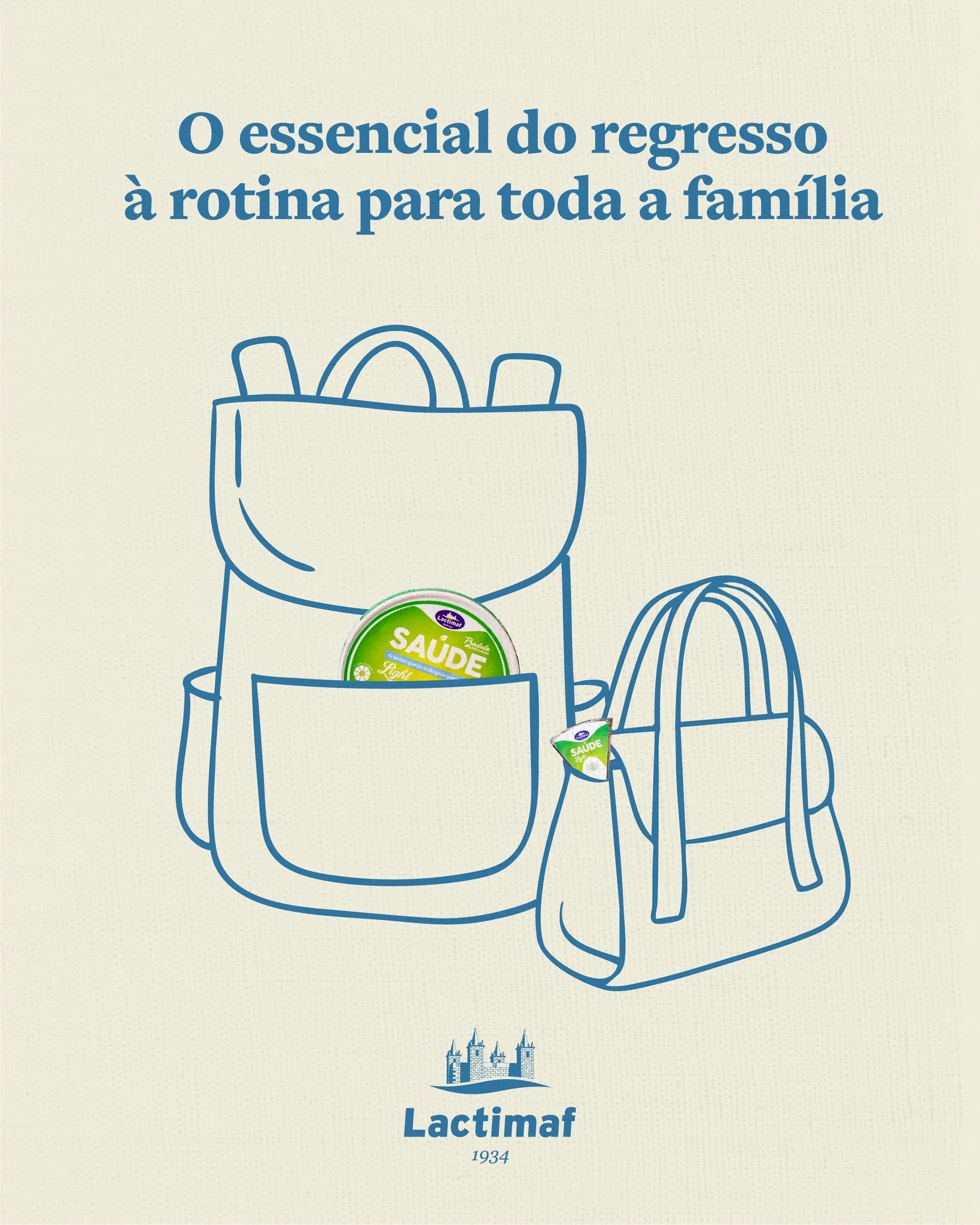 O regresso &agrave;s rotinas pede lanches pr&aacute;ticos e equilibrados. 🎒🧀

O nosso Sa&uacute;de Light &eacute; a op&ccedil;&atilde;o perfeita para ter sempre &agrave; m&atilde;o na lancheira: menos gordura, mas com todo o sabor de um bom queijo.