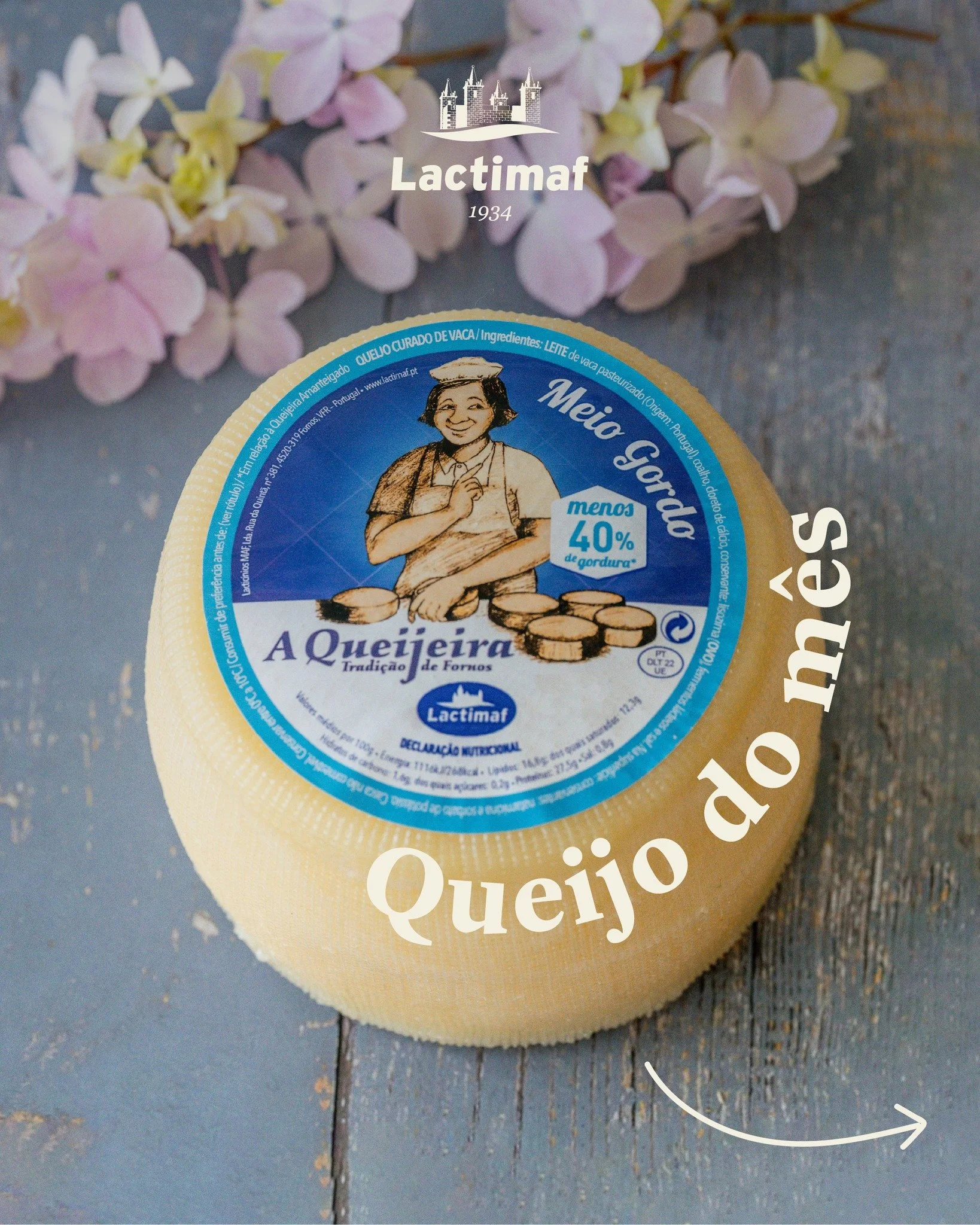 O aliado perfeito para come&ccedil;ar bem o dia. 🧀

Com menos 40% de gordura e todo o sabor d&rsquo;A Queijeira, este Meio-Gordo pede apenas um bom p&atilde;o fresco e fruta &agrave; discri&ccedil;&atilde;o.
