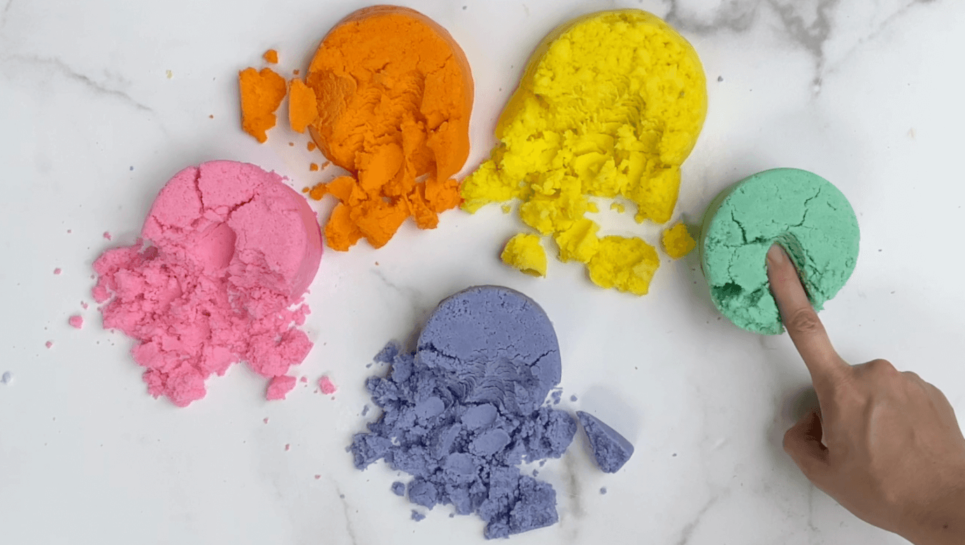 Try this storage hack for all your play doughs, clays, kinetic sands a, Kinetic Sand